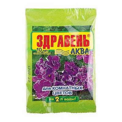 Удобрение Здравень Аква для комнатных цветов