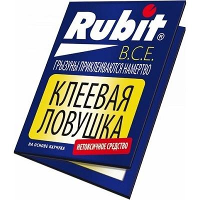Клеевая ловушка Rubit от крыс и мышей