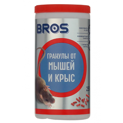 Гранулы от КРЫС и МЫШЕЙ БРОС
