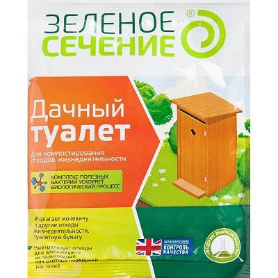 Для Дачных туалетов Зеленое сечение